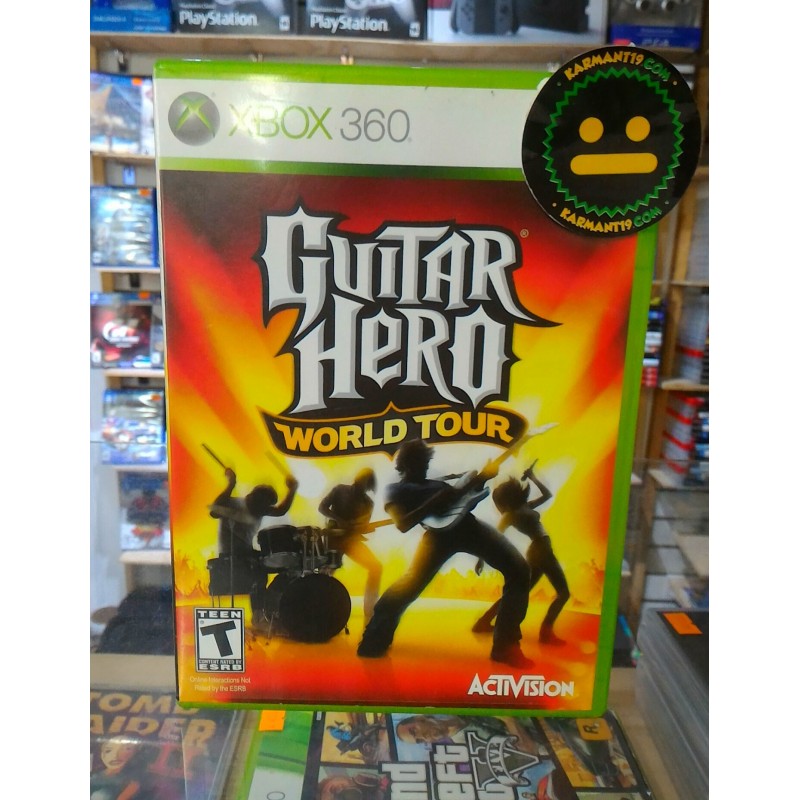 guitar hero world tour guitar ps2 on switch